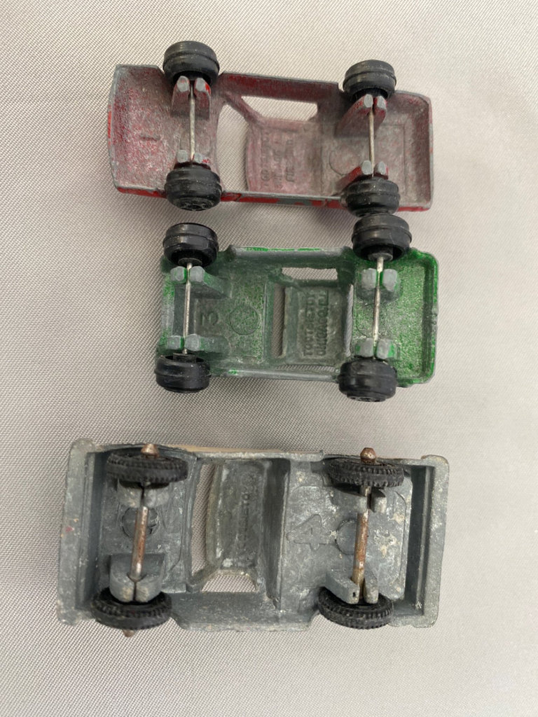 Tootsie Toy (3) and Other Cast Metal Cars - image 3 of 5