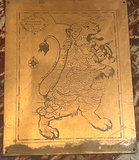 Copper Engraving Plate For 1700’s Satirical Map Of Holland Mourik  - thumbnail 2 of 4
