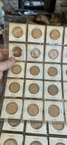 Complete Set Of Brass Presidential Metals Us 1950S - thumbnail 1 of 11