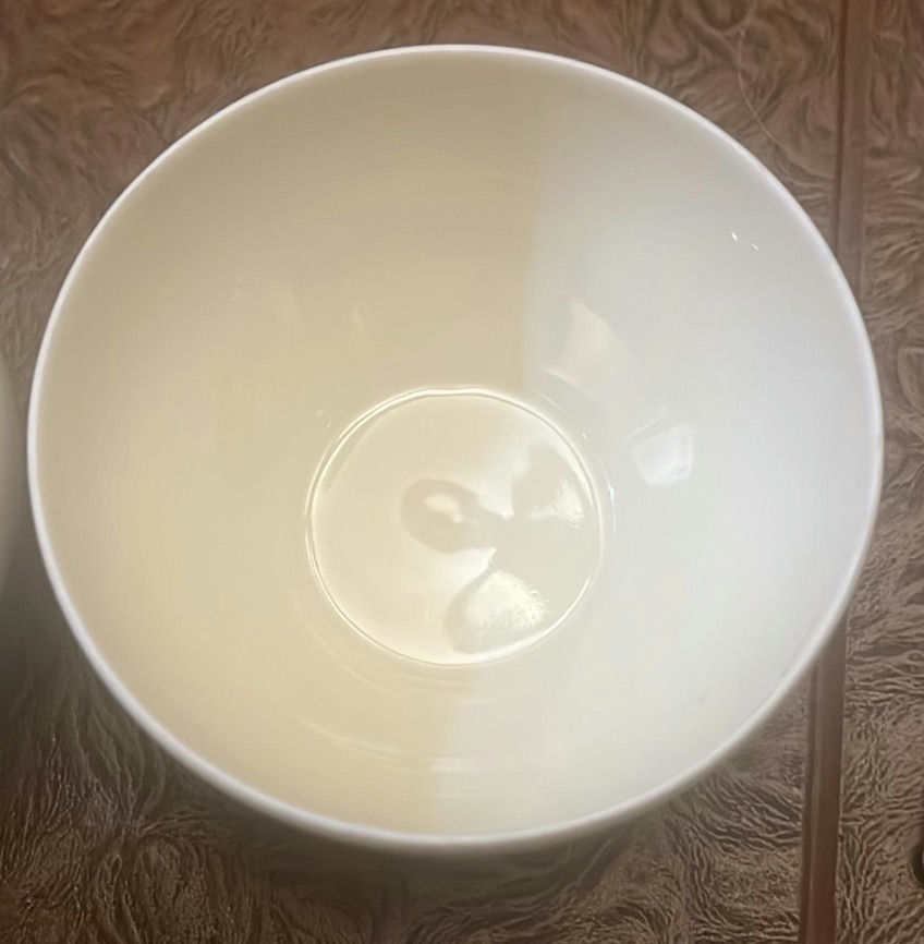 Pair Of Limoges White Porcelain Garnishment Or Finger Bowls - image 2 of 11