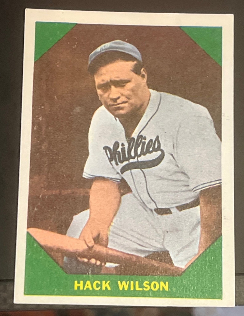 Fleet Greats 1960 Baseball Cards Hack Wilson & Others - image 4 of 10