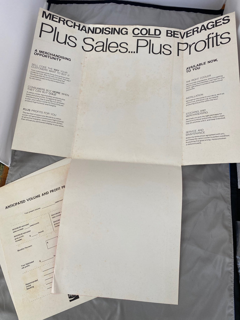 Coca Cola Marketing Folder Kit  - image 2 of 5
