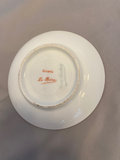 Pair Hand Painted Plates Yellow Roses Bavaria - thumbnail 2 of 3