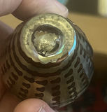 Aurene Glass Short Vase Marked Tiffany - thumbnail 6 of 6