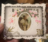 Lot 6 early 1900s Christmas cards cute children - thumbnail 2 of 8
