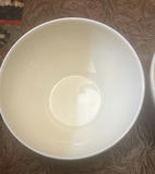 Pair Of Limoges White Porcelain Garnishment Or Finger Bowls - thumbnail 3 of 11