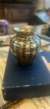 Aurene Glass Short Vase Marked Tiffany - thumbnail 1 of 6