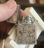 Sterling Silver Zippo Lighter In Its Original Case Vintage - thumbnail 7 of 8