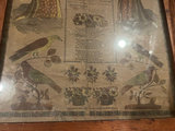 Pennsylvania German fractur birth certificate 1837 - thumbnail 4 of 7