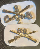 WWII - Vietnam US Army Collar and Hat pins - thumbnail 5 of 5