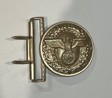 German WWII Political Party Leader’s aluminum belt buckle - thumbnail 2 of 3