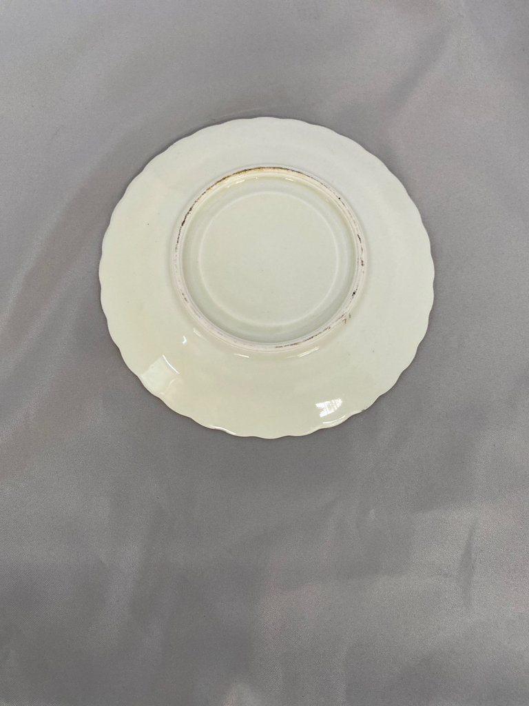 Hall China Saucer, Pansy Footed Teacup and Saucer, Small Dish - image 8 of 14
