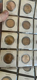 Complete Set Of Brass Presidential Metals Us 1950S - thumbnail 6 of 11