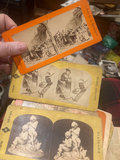 40+/- antique stereo view cards C.1900 or earlier landscapes humor - thumbnail 5 of 14
