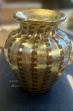Aurene Glass Short Vase Marked Tiffany - thumbnail 3 of 6