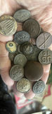 Us Army, World War I And Two Relic Uniform Buttons - thumbnail 1 of 5