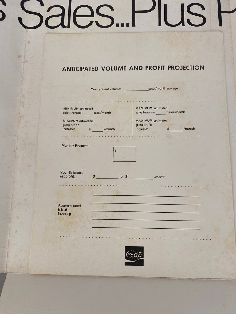 Coca Cola Marketing Folder Kit  - image 5 of 5