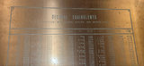 Copper Engraving Of Decimal Equivalence By CuTronics In The 1960s Scientific Equipment - thumbnail 3 of 5