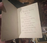 Lot 6 early 1900s Christmas cards cute children - thumbnail 6 of 8