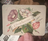 Lot 6 early 1900s Christmas cards cute children - thumbnail 7 of 8