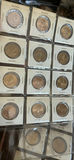Complete Set Of Brass Presidential Metals Us 1950S - thumbnail 9 of 11
