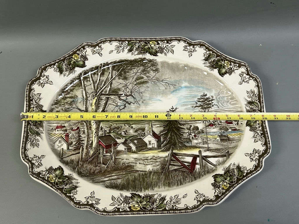 Johnson Bros Friendly Village Oversized Platter  - image 5 of 5