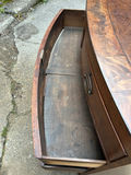 Antique Bow Front Serpentine Chest of Drawers  - thumbnail 8 of 10