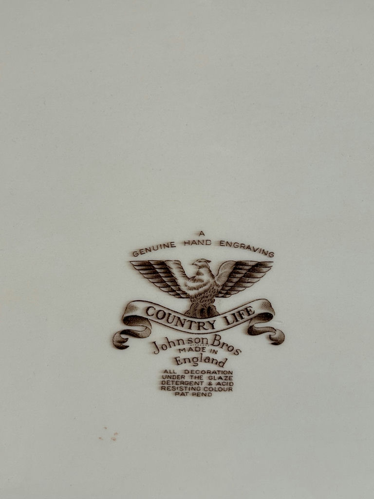 Johnson Bros Country Life Oversized Platter - image 4 of 5