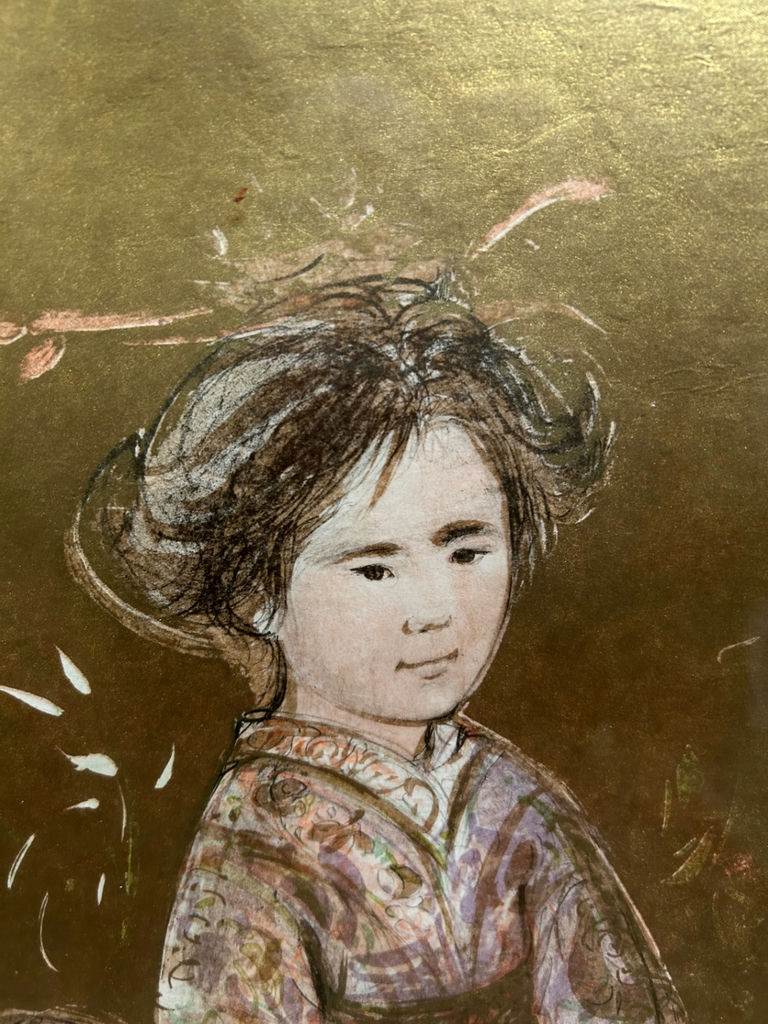 Hibel Lithograph Pencil Signed and Numbered - image 5 of 7