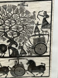 Oriental Temple Rubbing Ink on Paper  - thumbnail 3 of 6