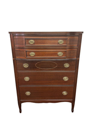 Vintage Five Drawer Chest - Image 1 of 11