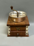 Vintage Crank Lap Coffee Grinder - thumbnail 1 of 9