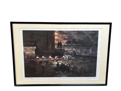 John Gable Titled: Power" Lithograph 3 Feet 1/4'' Artist Proof Pencil Signed - Image 1 of 7