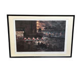 John Gable Titled: Power" Lithograph 3 Feet 1/4'' Artist Proof Pencil Signed - thumbnail 1 of 7
