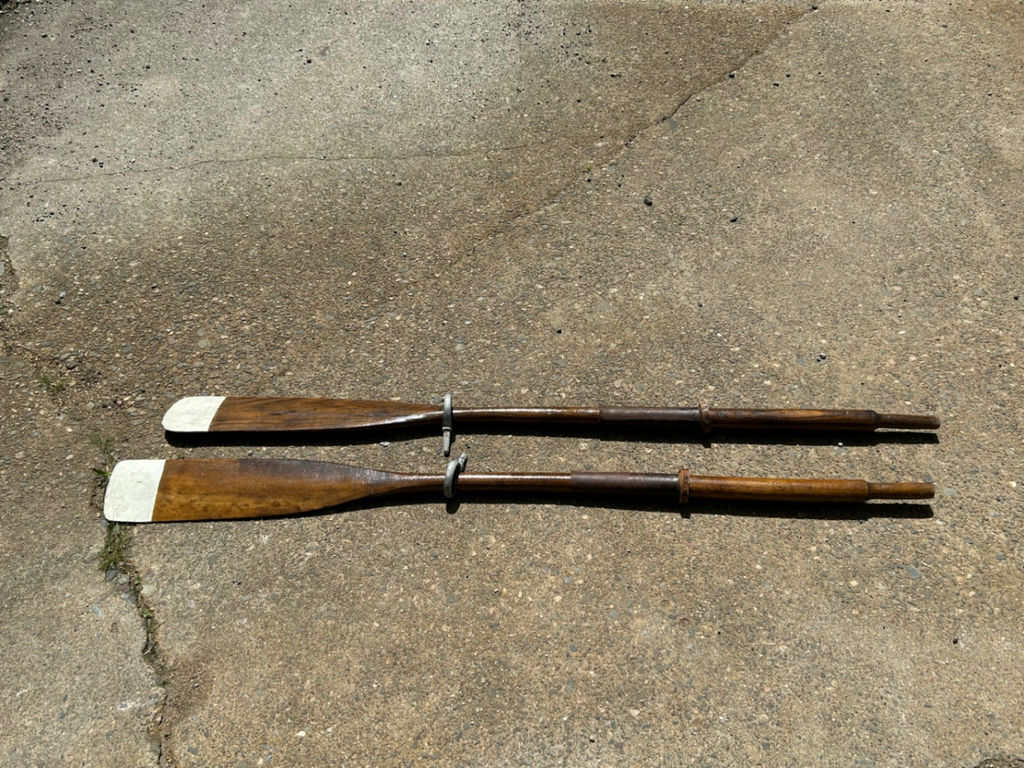 Vintage Wooden Oars  - image 7 of 7