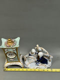 Boudoir Clock and Porcelain Figures  - thumbnail 8 of 12