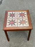 Mid-Century Tile Top End Table Made in Denmark  - thumbnail 5 of 8