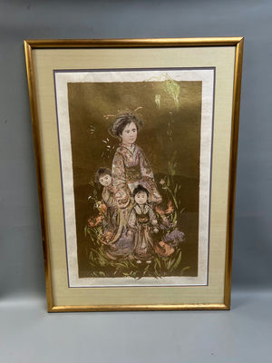 Hibel Lithograph Pencil Signed and Numbered  - Image 1 of 7