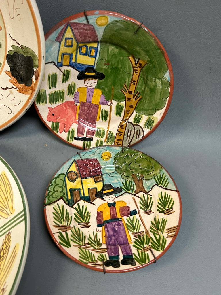 Signed Pirraca Redondo Portugal Earthenware - image 2 of 12