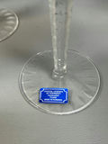 Vintage Romanian Cut Crystal Stem Goblets - thumbnail 2 of 10