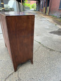 Antique Bow Front Serpentine Chest of Drawers - thumbnail 9 of 10
