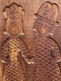 Antique Dutch Folk Art Large Carved Wooden Mold  - thumbnail 3 of 6