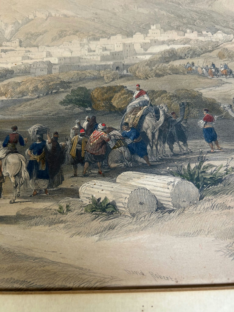 David Roberts Middle Eastern Landscape Signed Lithographs - image 8 of 12