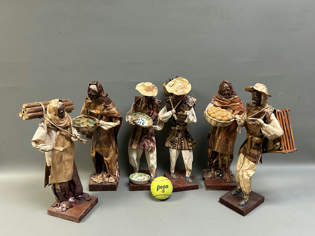 Vintage Paper Mache Figures - image 2 of 9