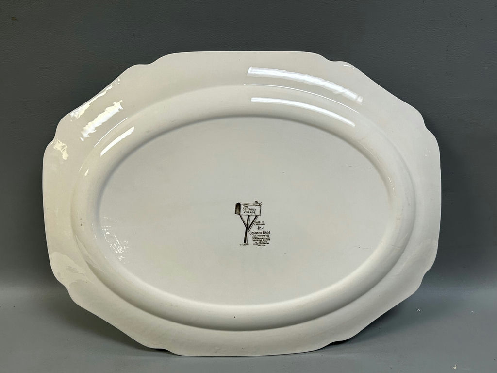 Johnson Bros Friendly Village Oversized Platter - image 3 of 5