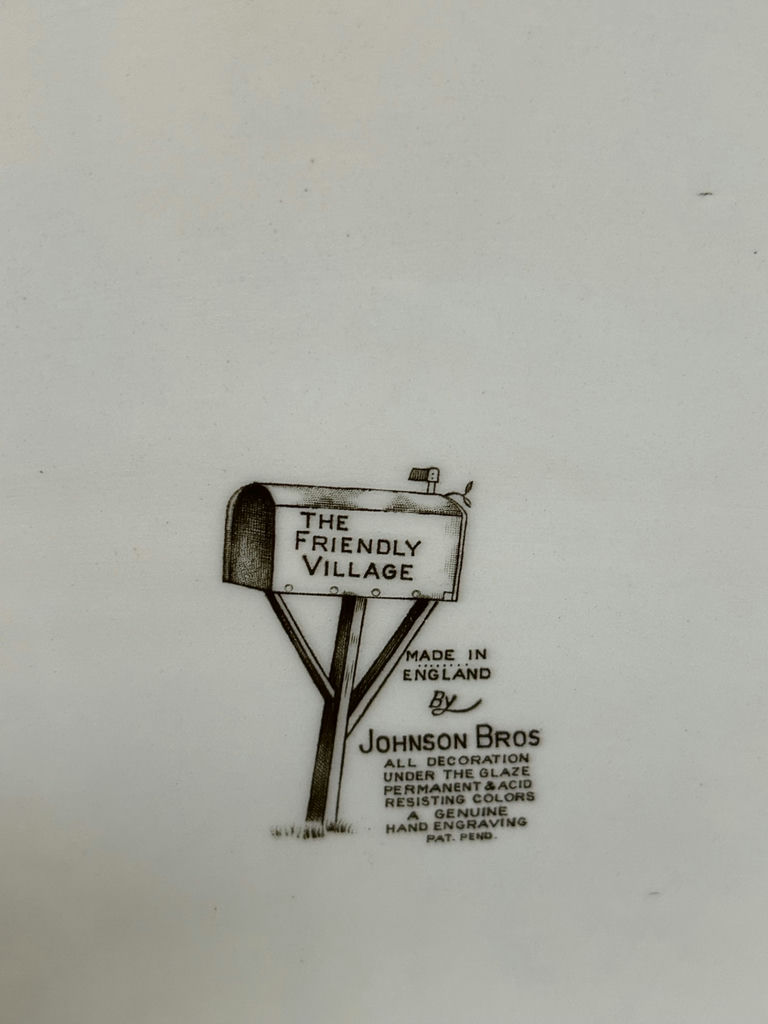 Johnson Bros Friendly Village Oversized Platter - image 4 of 5