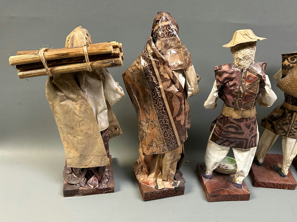 Vintage Paper Mache Figures - image 8 of 9