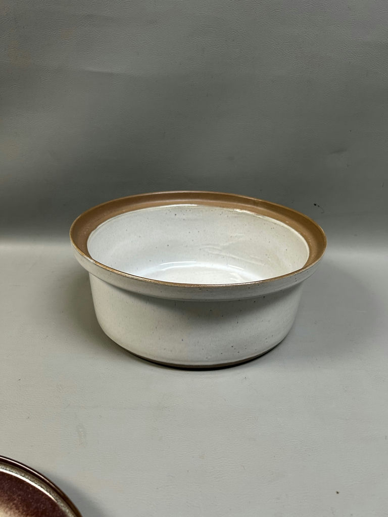 Signed Peter Pots Casserole Narragansett Towers - image 7 of 8