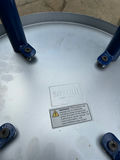 Safavieh Blue-Silver Metal Counter/Bar Stools 6 - thumbnail 7 of 9