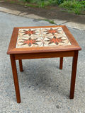 Mid-Century Tile Top End Table Made in Denmark - thumbnail 6 of 8